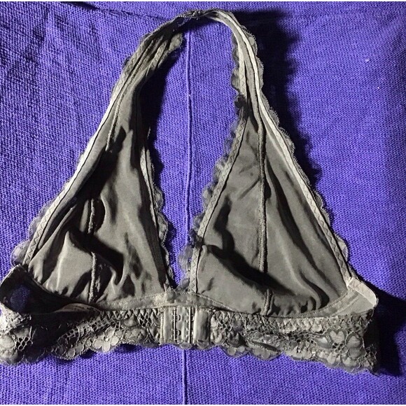 Free People gray Lace halter bralette - Picture 2 of 4